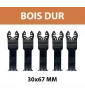 Lot de 5 lames 30x67 mm pour multi-cutter Bois dur DEWALT