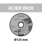 Disque à tronçonner à moyeu plat Expert for Inox Ø125 BOSCH