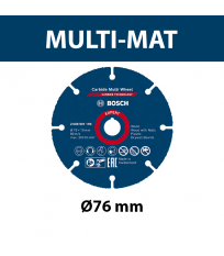 Disque à tronçonner carbure multi-matériaux Ø76 mm EXPERT BOSCH