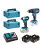 Pack de 2 machines 18V (DDF459RMJ + DTD155ZJ) MAKITA