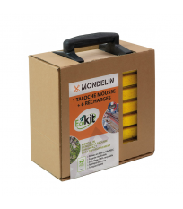 Ecokit taloche mousse et plateaux de rechange MONDELIN