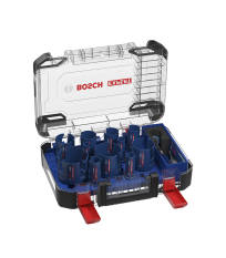 Coffret de 11 scies trépans matériel de construction EXPERT BOSCH