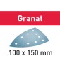 Abrasifs Granat 100 x 150 mm pour enduits, apprêts, laques FESTOOL