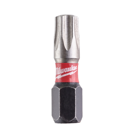 Lot de 25 embouts de vissage Shockwave TX30 x 25mm MILWAUKEE