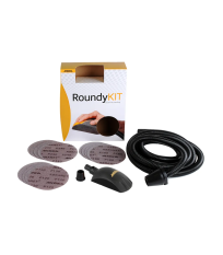 Kit cale manuelle Roundy Ø150 mm + 15 disques Abranet MIRKA