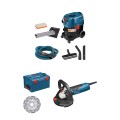 Avec aspirateur GAL 35 M AFC