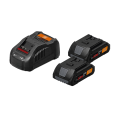 2 Batteries ProCore 18V 4 Ah AS + 1 Chargeur GAL 1880 CV AS