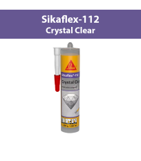 Mastic-colle Sikaflex-112 Crystal Clear Transparent 290ml SIKA