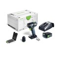 1 batterie 12V 2,5Ah + 1 chargeur TCL 6 + 1 coffret de 30 embouts FESTOOL