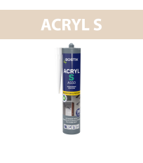 Mastic d'étanchéité "ACRYL S A550" Blanc 310ml BOSTIK